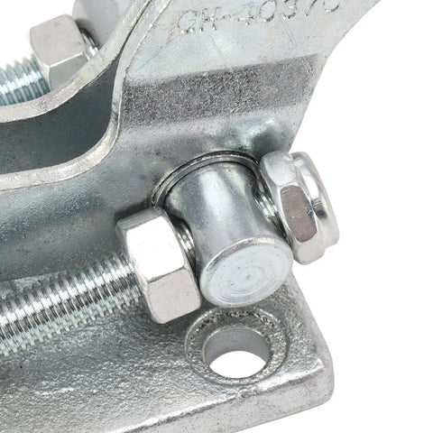 Close-up of zinc-finished Beefy Heavy Duty Latch Toggle Clamp bolt section showing robust construction for secure closures.