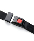 Two Point Universal Seat Belt Harness Kit For Go-Karts, Club Carts And Golf Carts, Adjustable 54-Inch Webbing, Black, Close-Up