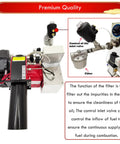 Rock Solid Heavy Duty Waste Oil Burner Heater Air Atomizing Multi Fuel Industrial Boiler Furnace stainless steel parts and filter