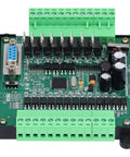 Top view of Industrial 12V Programmable Logic Controller with Relay Output and Base Plate for plug and play control of DC motors.