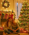 Plug In Fairy Lights 10 Feet 200 LED Copper Wire Cluster Lights Waterproof Warm White decorating Christmas tree and fireplace