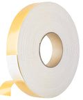 Peel and Stick Foam Weather Stripping Tape 1 Inch Wide 66 Feet Long High Density Insulation roll with adhesive backing