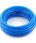 Coiled blue tough 8mm polyurethane air tubing for pneumatic systems and fluid transfer 32.8 feet length fits 5/16 inch hoses