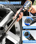 Offset Extension Wrench For Drill, One Half Drive Impact Wrench Extender With Three Eighths And One Quarter Inch Adapters, Right Angle Tool For Tight Spaces, High Torque, Carry Case Included.