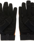 Flex Grip Work Gloves With Shrink Resistant Synthetic Leather For Tough Outdoor Jobs Improved Dexterity displayed front view