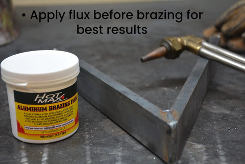 Aluminum Brazing Flux Torch Welding Zinc Chloride Totally Great for 4047 4043 1100 Brazing Filler Alloys Also Handles Furnace