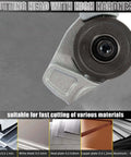 Cutting head of Electric Drill Plate Cutter Shear Pro Attachment for Sheet Metal Cutting showing high hardness details.