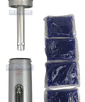 Industrial Grade In Line Desiccant Air Dryer With Metal Bowl And Visible Sight Glass, four desiccant bags, 1/2 inch NPT