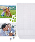 Three Set Sublimation Puzzle Blanks Bundle with 360 Pieces A4 Jigsaw DIY Thermal Transfer Puzzles for Heat Press Printing Crafts