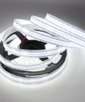 Ultra Bright Double Row Led Strip Lights 16.4ft 12V Daylight White 6500K 480 LEDs Per Meter Waterproof IP67 Dimmable Tape Light coiled