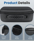 Premium Fit EV Charge Adapter Case Compatible With Tesla Model Y S X 3 Features custom pouches, smooth zipper, mesh pocket.