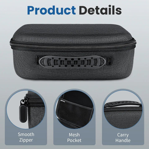 Premium Fit EV Charge Adapter Case Compatible With Tesla Model Y S X 3 Features custom pouches, smooth zipper, mesh pocket.