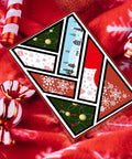 Geometric Die Cuts For Card Making And Scrapbooking Background Dies With Hollow Frame For Rectangle And Triangle Designs