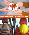 Hard Hat Holder For Truck And SUV 2 Pack Keeps Cap Shape While Driving Stainless Steel Headrest Rod Mount with bag and hat