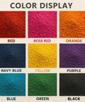 Hella Vivid 9 Color Wood Dye Powder Bundle Super Fast Dry Pigment For Furniture Flip Indoor Outdoor waterproof colors display