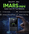 Hand holding Imars Mini G Tech Charger With 65W Type C PD Adapter display against digital background