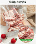 Commercial Grade Precut Vacuum Sealer Bags Set 11x16 Gallon, 8x12 Quart, 6x10 Pint BPA Free Food Vac Bags with anti-puncture design