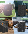Heavy Duty Table Saw Cover Built To Handle Most Planer Machines With All Season Waterproof Oxford Cloth Make Up For Weekend Garage Jobs Fits Like A Charm Black Wrap in various weather conditions.
