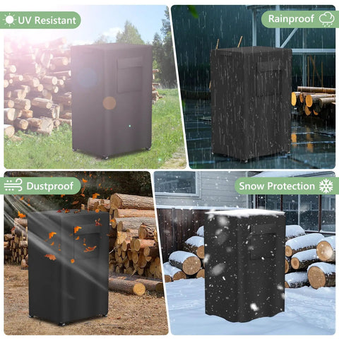 Heavy Duty Table Saw Cover Built To Handle Most Planer Machines With All Season Waterproof Oxford Cloth Make Up For Weekend Garage Jobs Fits Like A Charm Black Wrap in various weather conditions.