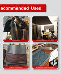 Recommended uses for F15 Industrial Felt: equestrian gear, sound dampening insulation, fashion accessories, rug backing.