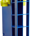 Blue ABS Magnetized Manual Pipette Rack For Lab Bench Holds To Metal Surfaces Durable Plastic 291mm L x 88mm W x 401mm H
