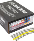 Pro Level Heavy Duty Collated Bugle Head Wood Screws 10 X 3 Inch Square Drive in bulk packaging for outdoor framing.