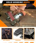 Handy Mini Belt Sander For Knife Making And Woodworking, Electric 7 Speed Knife Sharpener And Polisher in action