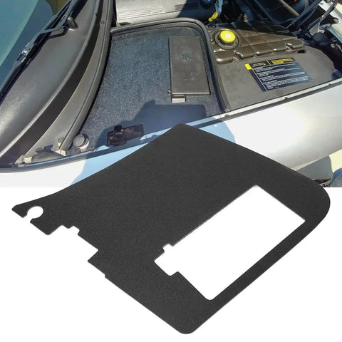 Heavy Duty Abs Battery Box Cover For C5 Corvette 1997 To 2004 displayed above engine bay with rugged design and opening for terminals.