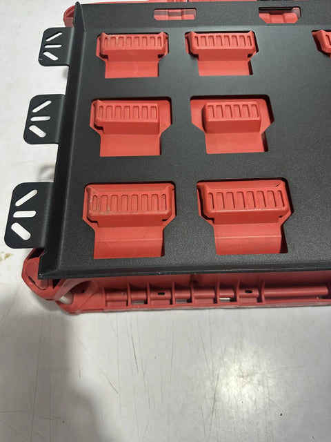 Packout Wall Mounting Plate For Milwaukee Toolboxes Sturdy Metal Base Mounting System close-up view