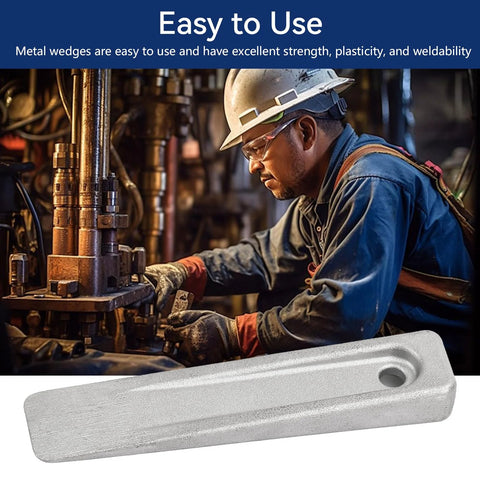 Set Up Wedges For Precision Machining In Welding And Metalworking, 6 Inch Alloy Steel Wedges Designed For Planers, Shapers, And Milling Machines