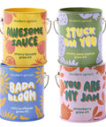 Colorful Grow Kit Set For Beginners Pack Of Four Seed Starter Kit With Organic Strawberry Tomato Sunflower And Cactus Seeds Gift For Plant Lovers Perfect For Dorm Rooms Apartments City Green Thumbs And Busy Home Growers