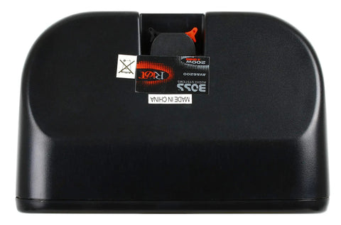Side view of Beefy 3 Inch Enclosed Box Marine Grade Stereo Speakers Pair With 200 Watts Peak Power, showing black enclosure.