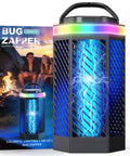 Rechargeable Bug Zapper For Indoor And Outdoor Use, 8000mAh Battery, USB Charging, LED Night Light, Mosquito Killer
