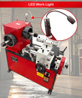 Heavy Duty Brake Drum And Rotor Lathe For Cars And SUVs With Variable Speed 0 To 140 RPM, Pro Grade Resurfacing Machine in garage