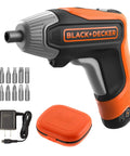 4V Max Cordless Screwdriver With Fast Charge 15 Minute Charge Powers 100 Screws Comes With 1 Inch Assorted Bits Pistol Grip Compact Design