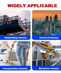 Wide applicability of Tough As Nails Heavy Duty Machinery Mover Dolly Featuring 360 Degree Rotating Steel Casters for various industries.