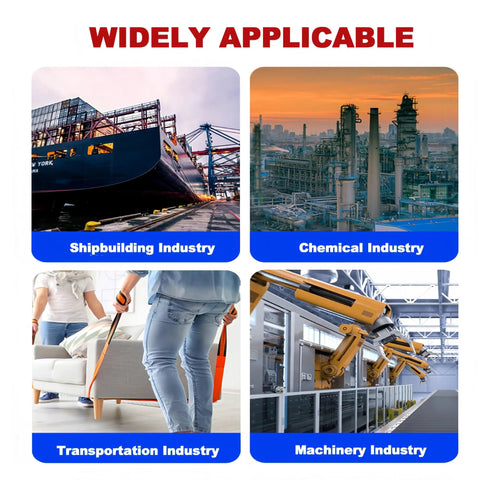 Wide applicability of Tough As Nails Heavy Duty Machinery Mover Dolly Featuring 360 Degree Rotating Steel Casters for various industries.
