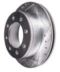 Rear Brake Kit With 12.99 Inch Drilled Rotors And Ceramic Pads For Chevy Silverado Sierra 2500 HD 3500 HD Suburban Yukon XL H2 Hummer