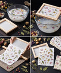 All In One 3 Pack Paper Making Frame Kit With Wooden Screens In A4 A5 A6 Sizes For DIY Papermaking Must Have Mesh Molds Reusable Craft Tools