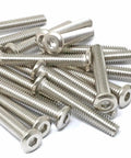 20 Pcs 5/16-18 By 2 Inch Stainless Steel 304 Hex Socket Flat Head Cap Screws Bolts For Furniture With Bright Finish And Allen Wrench