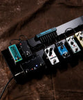 Compact 14 Inch Guitar Pedal Board With Solid Build And Lightweight 350 g 14 By Five And A Half By One Inch holding mini effects