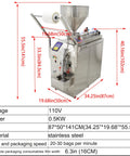 Straight Up Heavy Duty Automatic Paste And Liquid Filler With Quantitative Sealing System 10 To 100 Ml Capacity Stainless Steel Build for sauces.