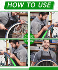 How to install Six Rolls Fat Bike Tire Liner for 29 4 to 5 inch tires puncture-resistant TPU liner installation steps