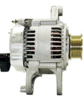 Gold Series Remanufactured Alternator For 334-1115, side view of premium bearings, high-temp lubricant, double-lip seals