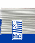 Front view of 501 Replacement Filter for 5000 Whole House Air Purifier, MERV 15 Equivalent, 16x25x6, Made in USA label visible
