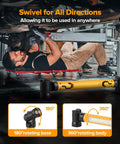 Mechanic using 3000LM LED Work Light With Magnetic Under Hood Mount 5200mAh Rechargeable Cordless Pro Grade Mechanic Light For Car Repair