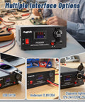 30A 13.8V Bench Power Supply For Ham Radio Rigs And CBs Universal Regulated DC Converter With USB and Anderson Powerpole