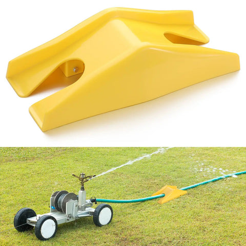 Traveling Tractor Sprinkler Head For Lawn And Garden No Fuss Easy Setup Durable Motor Assembly Yard Watering System on grass