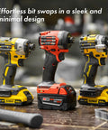 Magnetic Bit Holder For Impact Drivers And Drills, Durable Silicone Sleeve, No Loose Bits on Dewalt and Milwaukee tools