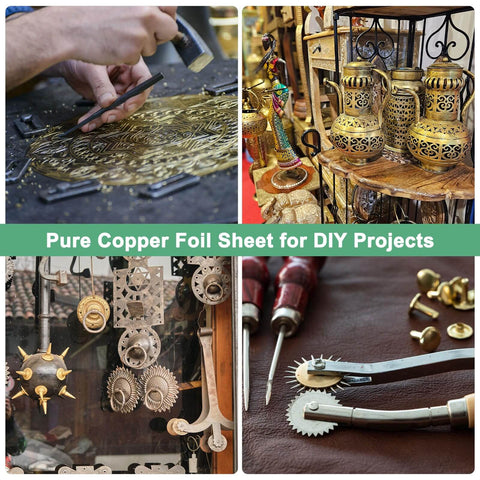 Copper Sheet Roll 2000 By 60 By 0.05mm Copper Foil For DIY Projects and Crafts